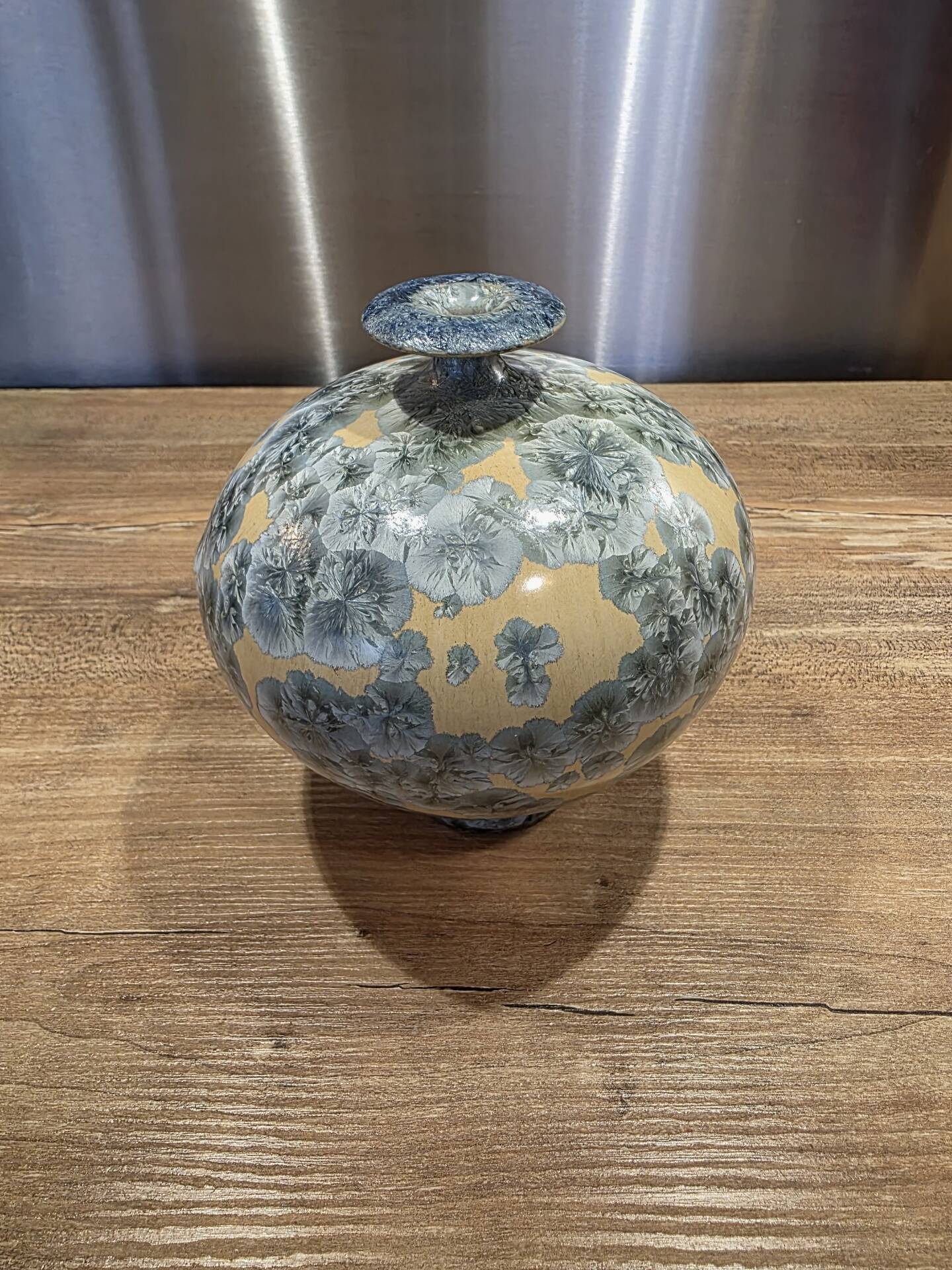 Round vase soliflore Marius Bessone (Vallauris) RARE