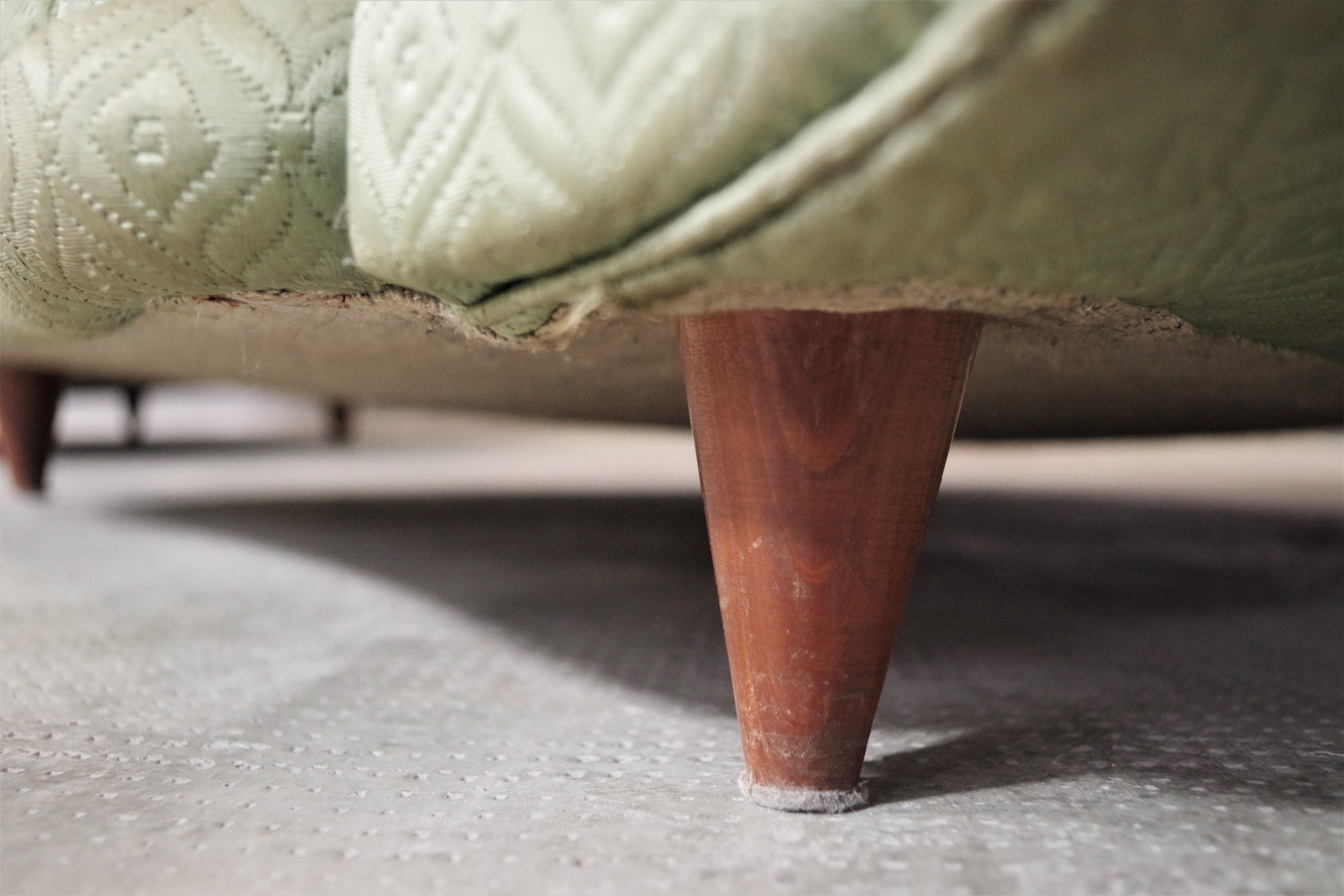 Fan-shaped armchairs set of 2