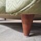 Fan-shaped armchairs set of 2