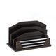 Art Deco mail holder in wood and metal, 1920s