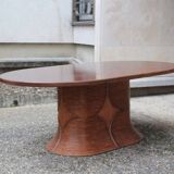 Vivai del Sud rattan and solid wood table