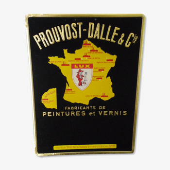 Advertising poster "PROVOST-DALLE - Co. " Ets Bouche - Valletton -1950-