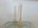 Vase soliflore en opaline rose pâle, années 60-70