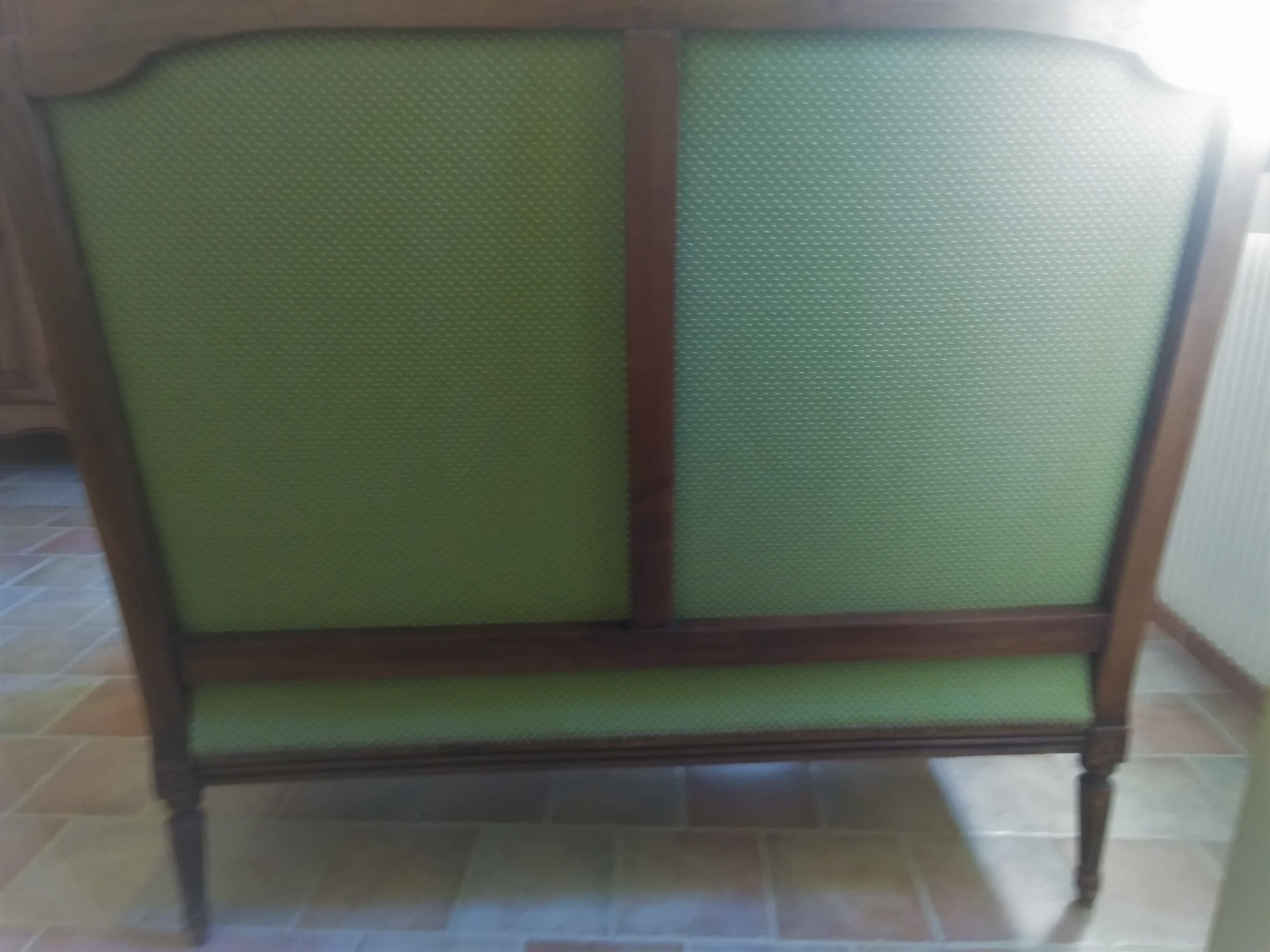 Canape louis XVI renovated
