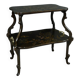 Table à Thé en Bois Laqué à Décors Asiatiques – Fin XIXe