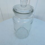 Glass apothecary pot