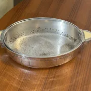 Silver-plated metal jardinière from the Art Deco period - Saglier Frères