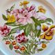 Serving dish in porcelain