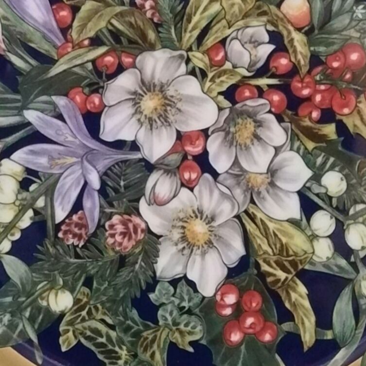 Rosenthal plate decorated by Versace