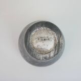 Grey and white ceramic vase