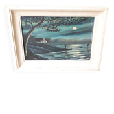 Oil painting on canvas signed