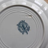 6 flat plates in iron earth Moulin des Loups model Pasteur