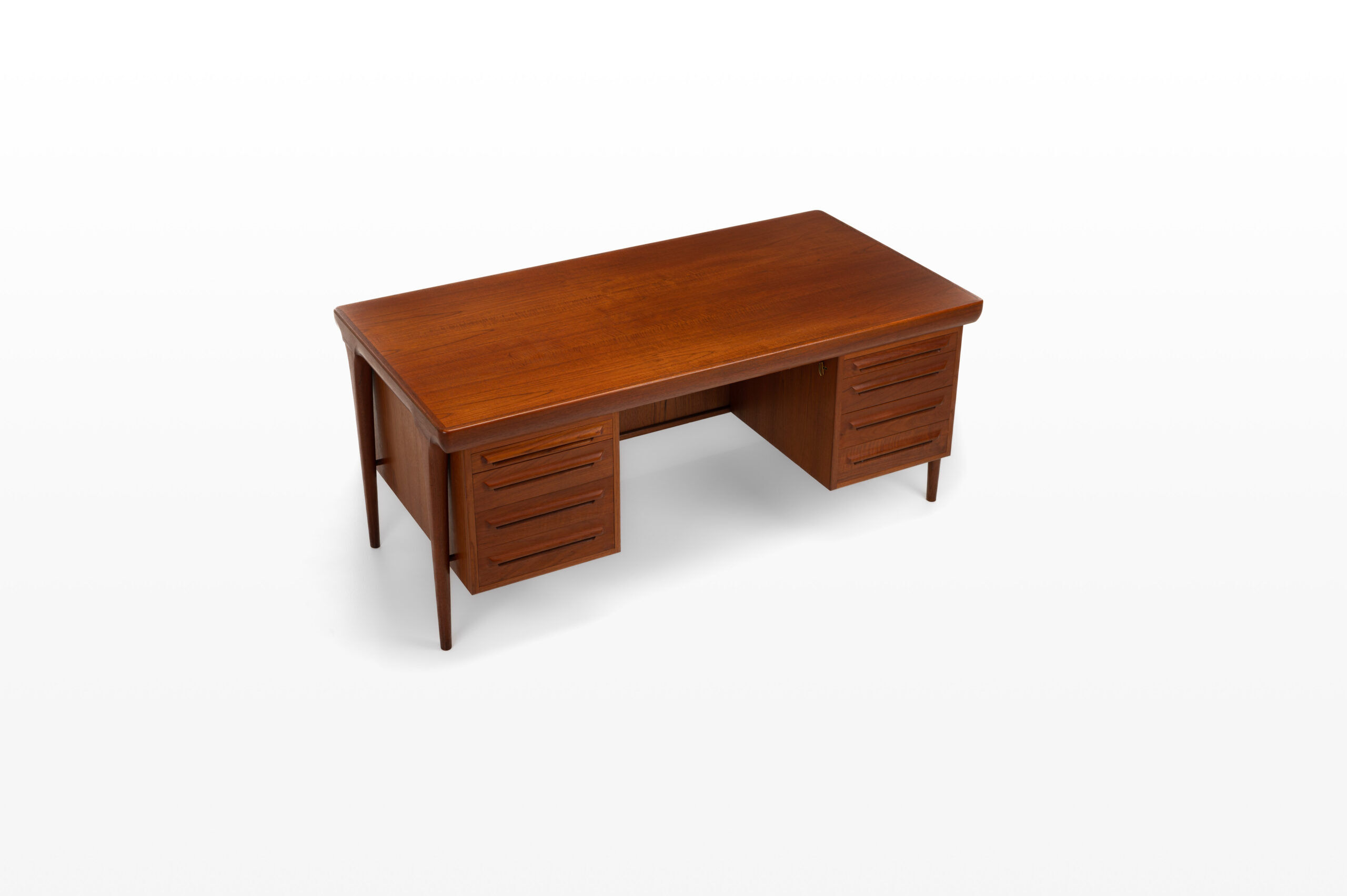 Freestanding Writing Desk by Ib Kofod Larsen for Faarup Møbelfabrik, Denmark 60s