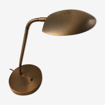 Bronze-coloured desk lamp with variable intensity