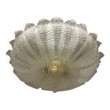 Plafonnier en verre de Murano