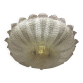 Murano glass flush mount