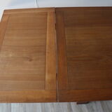 Modernist solid oak dining table, 1940