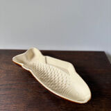 Vintage ceramic fish shaped cake plate