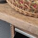 Vintage wicker tray