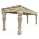 Antique wooden coffee table