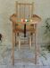 Wooden high chair