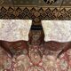 Pair of Louis XV/Transition style bedside tables in marquetry