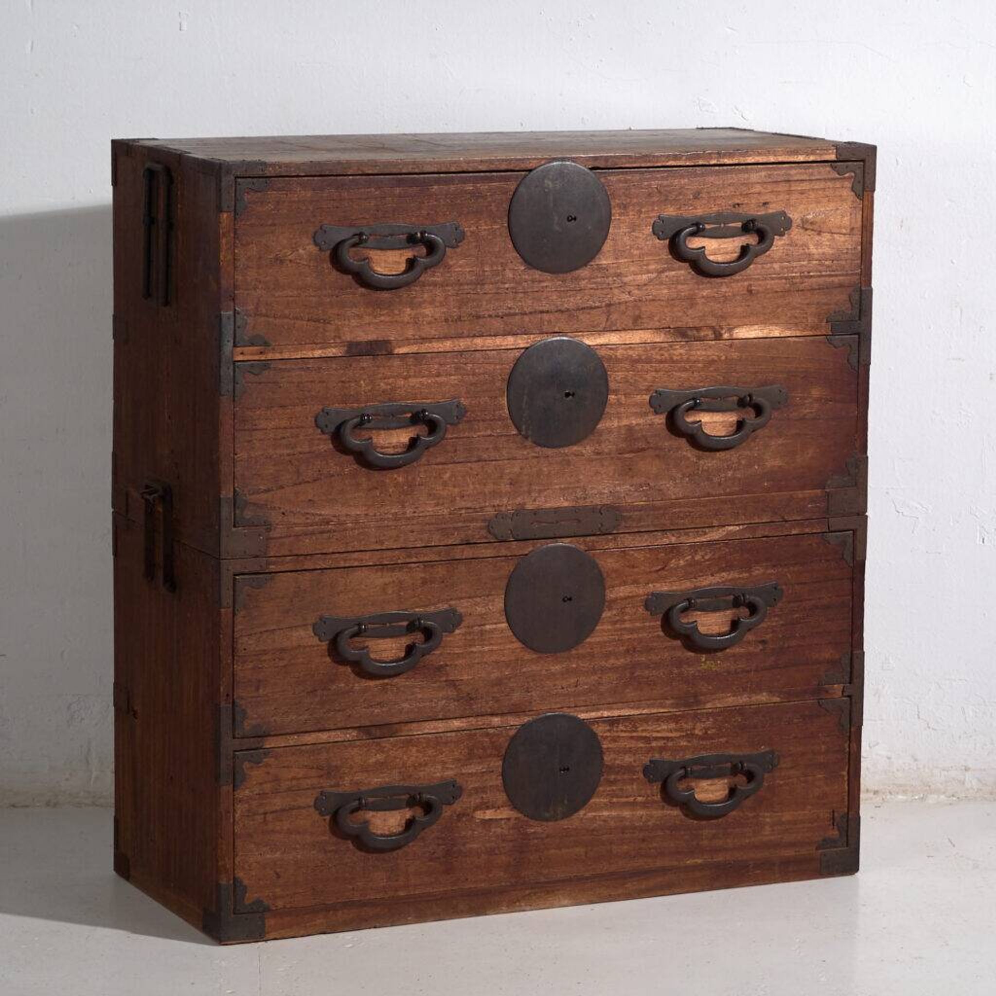 Coffre de rangement ancien – période Meiji / Taishō (c.1868-1926) #41