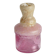 Unique Bubblegum Pink and Yellow Art Glass Vase by Milan Vobruba, Sweden 1980s