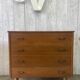 Vintage chest of drawers with conical legs