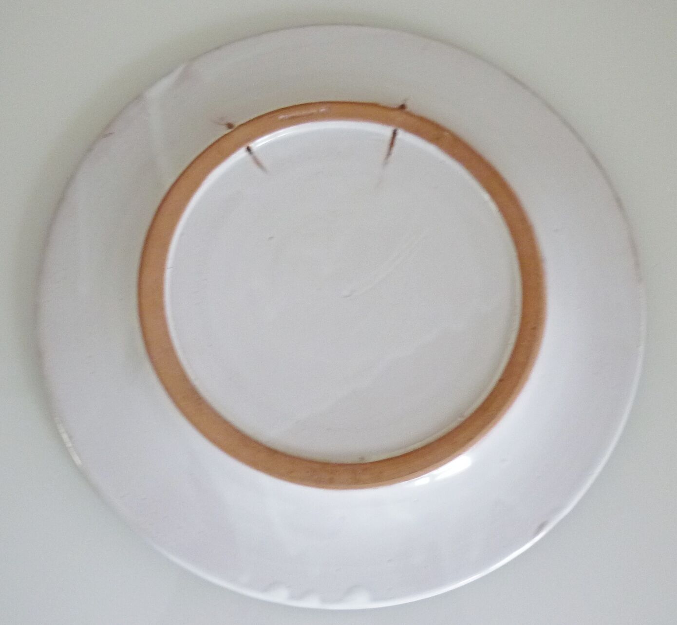 Assiette céramique d'art émaillée, signé La Tournerie, années 60/70