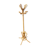 Rattan coat hanger