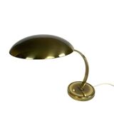 Lampe de bureau Bauhaus en laiton, modèle 6751 par Christian Dell pour Kaiser Leuchten