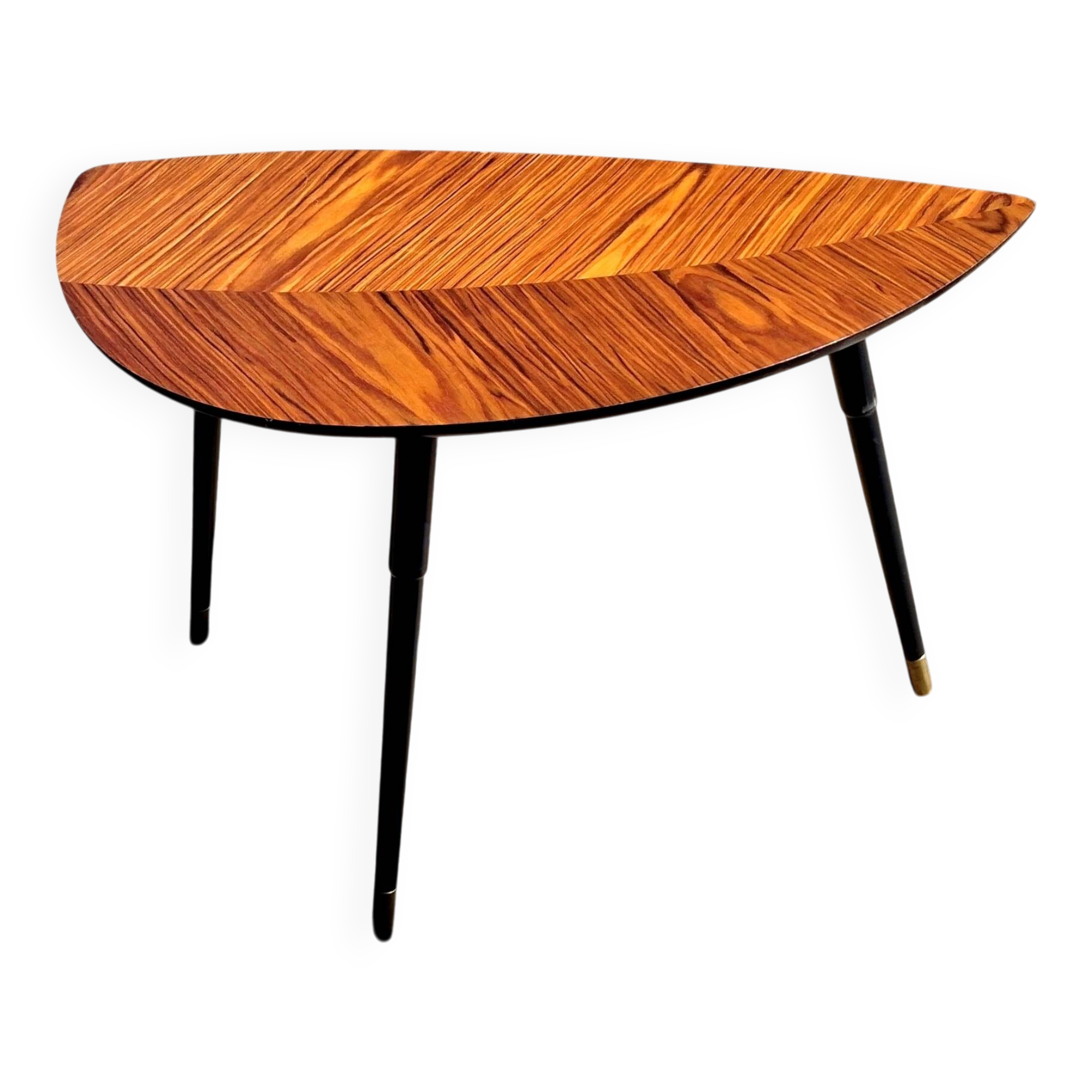 Vintage coffee table with 1970s Scandinavian design.
