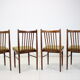 Set of four design dining chairs, 1970