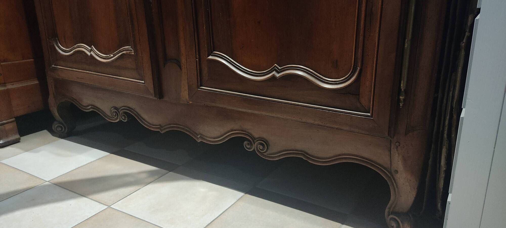 Walnut wardrobe