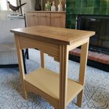 Art Deco pedestal table revamped