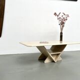 Travertine coffee table, Italy 1970