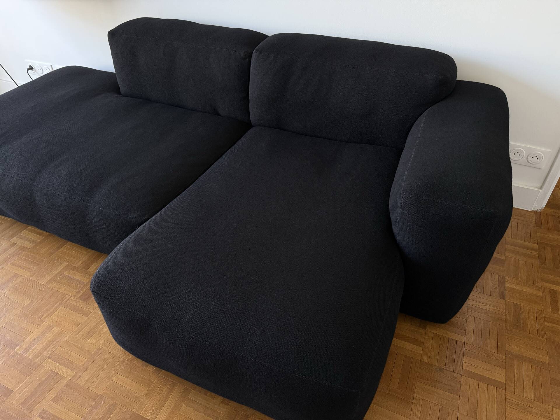 HAY Mags Soft Low Sofa Noir