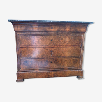 Louis Philippe style chest of drawers