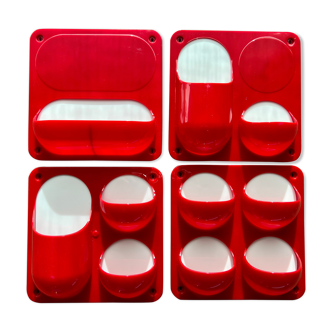 Wall modular space age organizer, 1990s