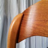 Ensemble de 4 chaises traîneau Baumann
