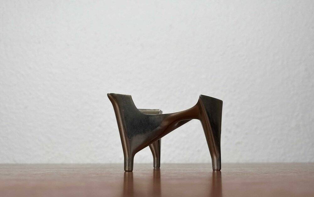 Vogelflug candle holder, German model from the mid-century space age by Hammonia Motard, 1960s.