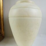 White marble vase