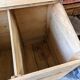Raw wooden chest