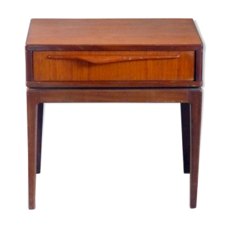 Vintage teak bedside table