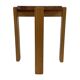 Mid century pinewood stool, minimalistic design  1960s