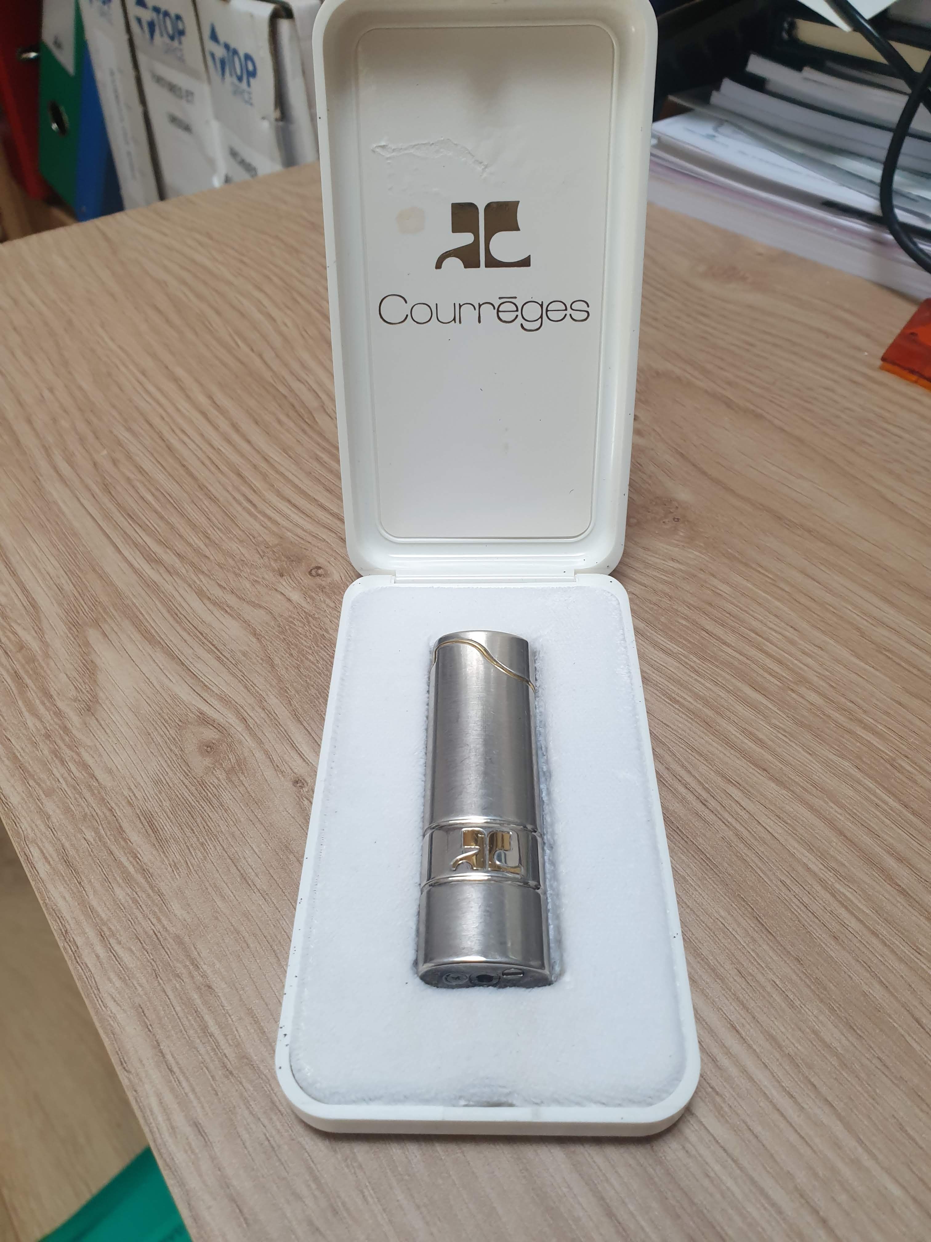 Courrèges vintage lighter 80s
