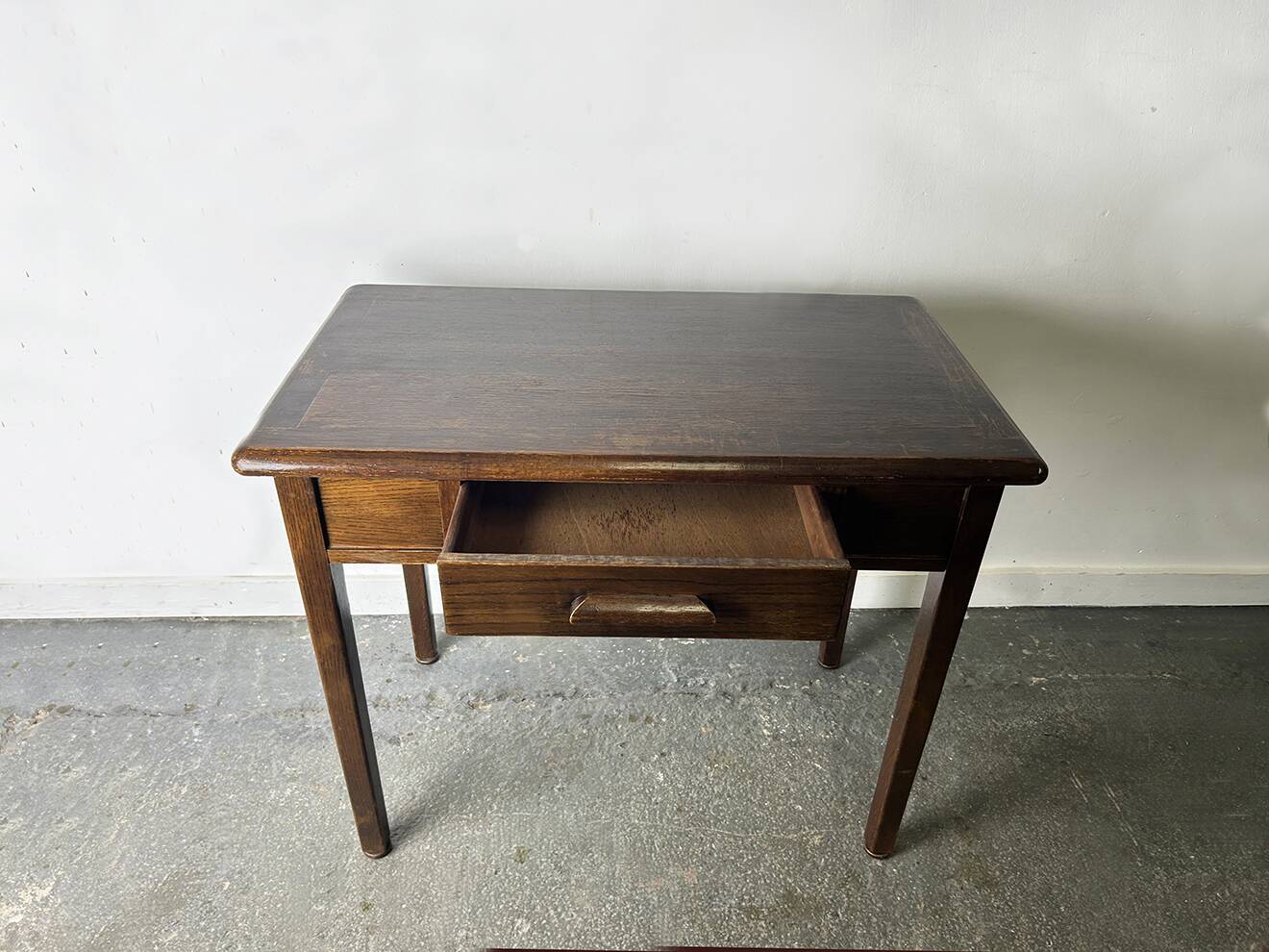 Vintage ‘Abbess’ Oak Office Desk Writing Table Mid Century 1950s-60s