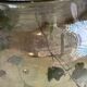 Antique blown glass vase