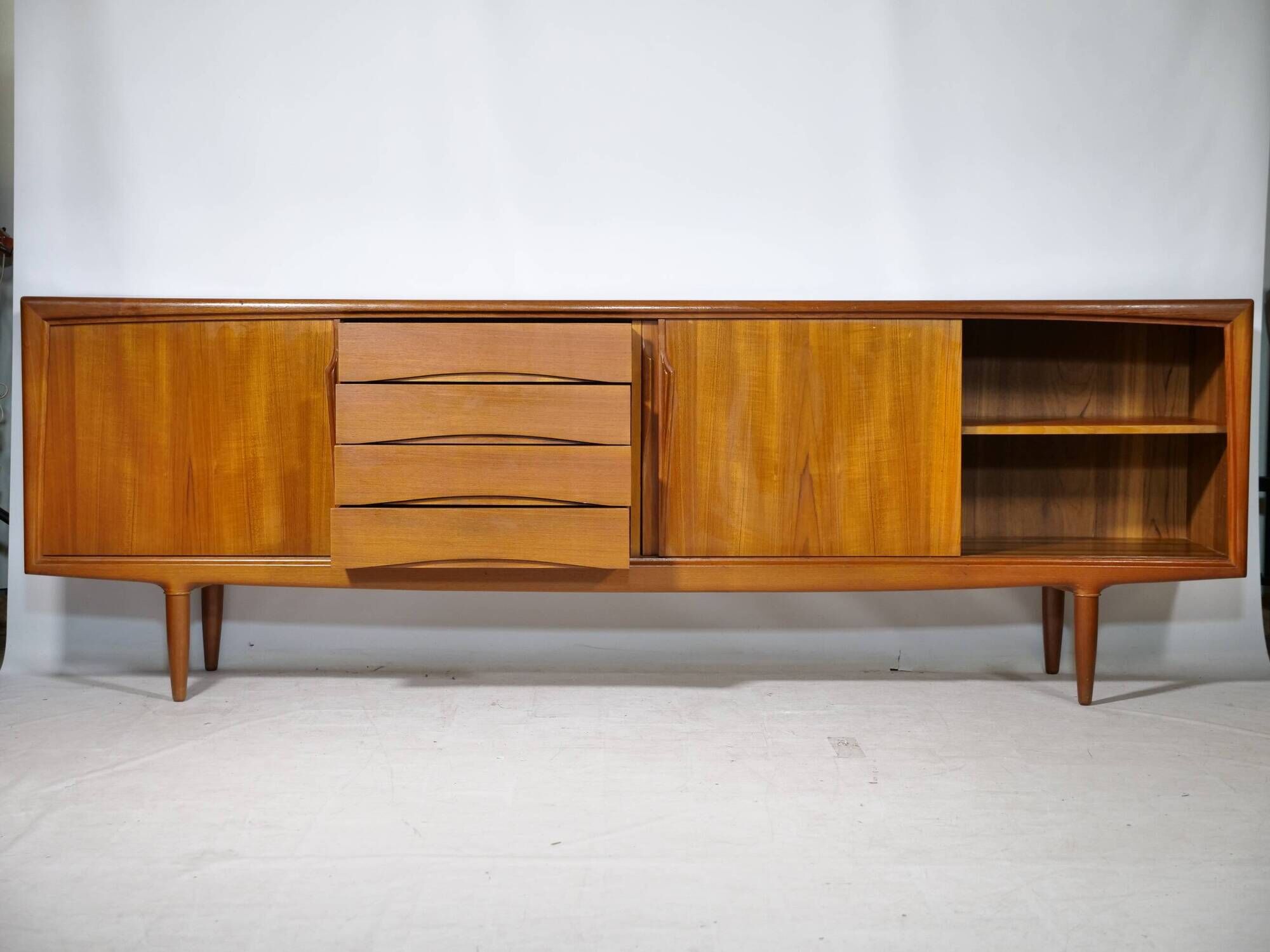 Mid Century Sideboard in Teak by Axel Christensen for ACO Møbler, 1960s